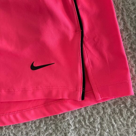 Nike Women's Dri-FIT Mid-Rise Golf Skirt Hyper Pink Size L Pockets‎ - Picture 3 of 11